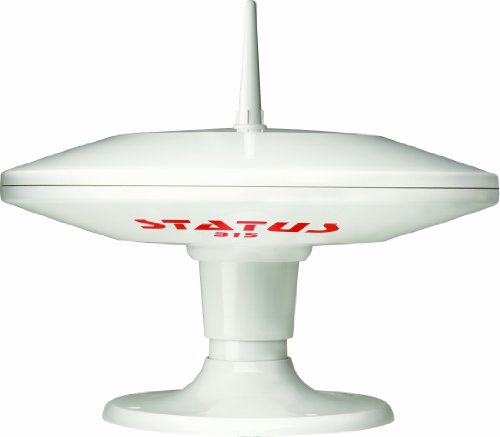 Grade UK Status TV Mobile/Marine TV & FM Antenna - White