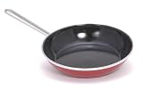 Review Chantal 63-28S RE / Chantal Enamel-On-Steel 11 1/2 Inch Omelette Pan, Chili Red