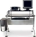 Leda DL-GPC88 Computer Desk with Tempered Glass