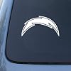 SAN DIEGO CHARGERS - FOOTBALL - Vinyl Car Decal Sticker #1823 | Vinyl Color: White