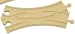 WOODEN CURVED CROSSING TRACK BY MAXIM - 1 PIECE