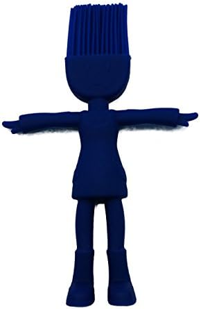 Basting Pastry Brush, Doll-shape Silicone Pastry Brush - Blue