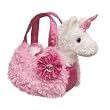 Aurora Fancy Pals PLUSH PINK UNICORN Pet Carrier