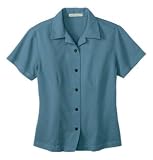 COMING SOON Port Authority - Ladies Short Sleeve Bamboo Camp Shirt. L537