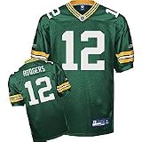 Reebok Green Bay Packers Aaron Rodgers Authentic Jersey Size 50