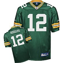 Reebok Green Bay Packers Aaron Rodgers Authentic Jersey Size 48