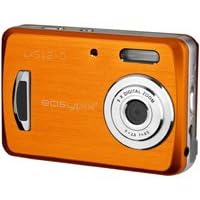 EASYPIX V512O Câmera Digital Photo Photo metal laranja Câmara