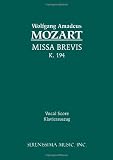 Missa Brevis, K. 194 - Vocal Score
