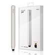 elago Stylus Grip for iPhone 5/4S/3GS, iPad and Galaxy -World First Replaceable Tip (Extra Rubber Tip included) - Silver
