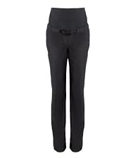 Maternity Black Casual Linen Trouser