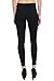 TheMogan Women's Solid Stretch Knit Skinny Pants Basic Zip Fly Soft Leggings