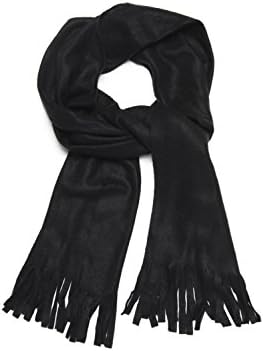 Rugger Frontier soft and durable Multicolor scarf with Anti-pill finish for lasting wear Black