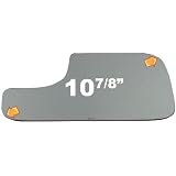 1998 - 2008 DODGE TRUCK PICKUP (FULL SIZE) Flat Driver Side Replacement Mirror Glass by Automotive Mirror Glass