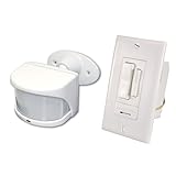 Heath Zenith WC-6053-WH Motion Light Set with DualBrite, White