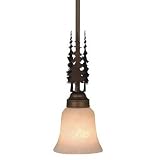 Yellowstone Indoor - 1 Light Rustic Mini Pendant Lighting Fixture - Burnished Bronze - B2626