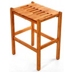 Outdoor Bar Stool (Cherry) (30H X 23W X 18D) by 