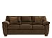Rockford Chocolate Polyester Queen Sleeper Sofa