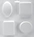 Soapsations 8 Inch x9 Inch Soap Mold - Shapes