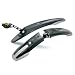 Topeak DeFender M1/M2 Set (Vorder- und Hinterrad-Schutzblech Set f�r MTB), 15200091