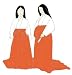 Heian Japanese Woman's Underwear (Kosode and Hakama) Pattern