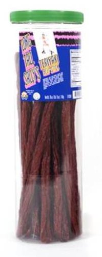 King B Jerky Stick, Long Tall Sally Teriyaki Flavor, 24-Count Canister by King B