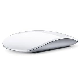Apple - Multi-Touch Apple Magic -  Souris sans fil tactile - Optique - Bluetooth - Blanc