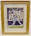 Mark McGwire Framed and Matted 8 x 10 Autographed Color Photograph (Oakland Athletics)