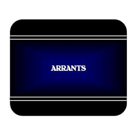 Personalized Name Gift - "ARRANTS" Mouse Pad
