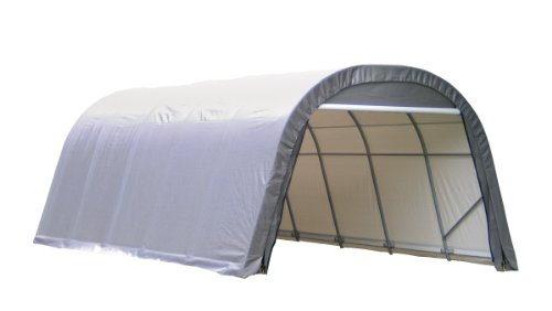 ShelterLogic 71332 Grey 12'x20'x8' Round Style Shelter