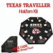 TEXAS TRAVELLER - Table Top & 300 Chip Travel Set