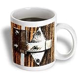 Jos Fauxtographee Realistic - The Hinge on a Door of the Bathroom Done in a Poster Finish and Taken Close Up - Mugs
