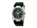 Kahuna KUS-0007G Mens Black Dial Black Leather Strap Watch