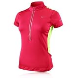 Nike Lady Denier Differential Half Zip Short Sleeve T-Shirt