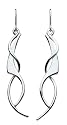 Dew 60W3HP Ladies Art Nouveau Drop Earrings