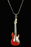 Stratocaster Necklace - Red - B001JSV3VC