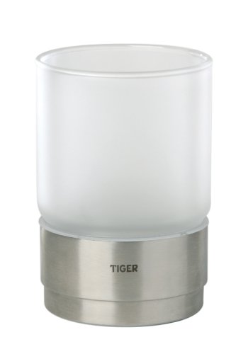 Tiger 3045 Badserie Boston Becherhalter freistehend mit Glas