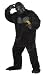Black Gorilla Monkey Ape Adult Halloween Costume