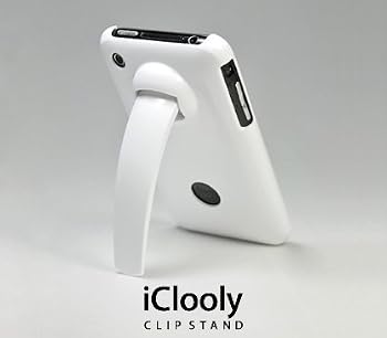 iClooly Clip Stand for iPhone 3G & 3Gs - White
