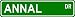 ANNAL Street Sign ~ Personalized Family Lastname Sign ~ Gameroom, Basement, Garage Sign Novelty** METAL ALUMINUM