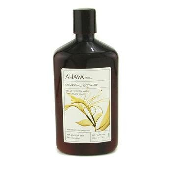 Ahava Mineral Botanic Velvet Cream Wash - Honeysuckle & Lavender (Sensitive Skin) - 500ml/17oz