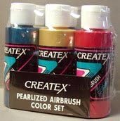 Createx Colors 2-Ounce AB Airbrush Set, Pearl by Createx Colors