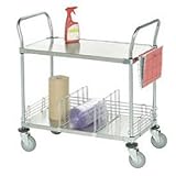 Stainless Steel Utility Cart 3 Shelves 36x18
