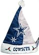 Dallas Cowboys Color Block Santa Hat - Football Sports Merchandise