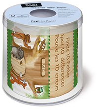 Spot the Difference Funny Toilet Roll