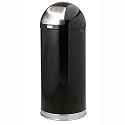 Polder Trash Rece Black Bullet Trash Can 15-gal.