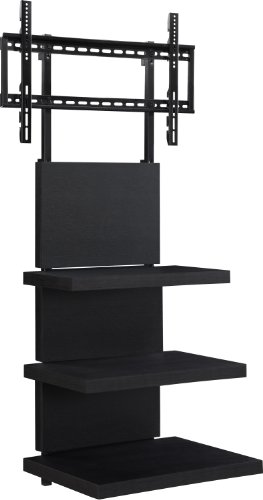 Altra Furniture Hollow Core AltraMount TV Stand for Flat Panel TV's between 37-Inch to 60-Inch, Black Espresso