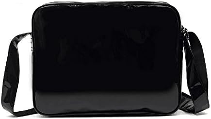 Coolchange Pokemon Cos Pikachu Print Waterproof Travel Black Messenger Bag
