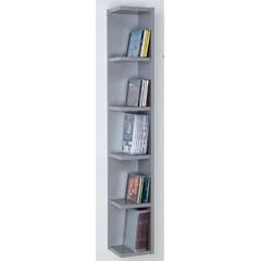 CD DVD H�ngeregal Wandregal Regal HC73 Alu 5 Ablagef�cher