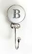 Monogram Ceramic Wall and Jewelry Hook - B Monogram Ceramic Wall and Jewelry Hook - B