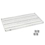 Chrome Wire Shelf 72x36 With Clips
